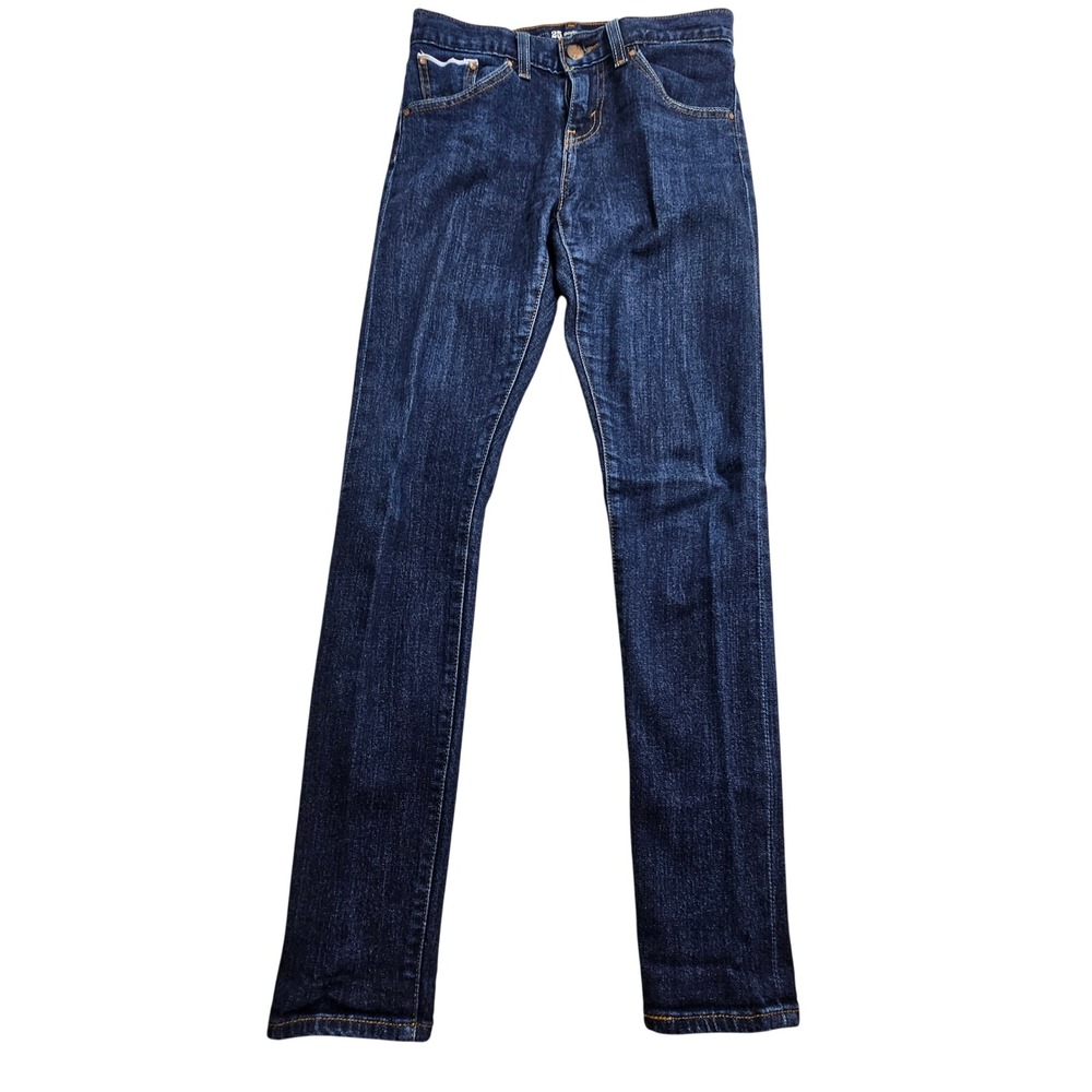 Levi's Selvedge Skinny‎ Jeans Women 25 Dark Blue Indigo Denim 19084-0001